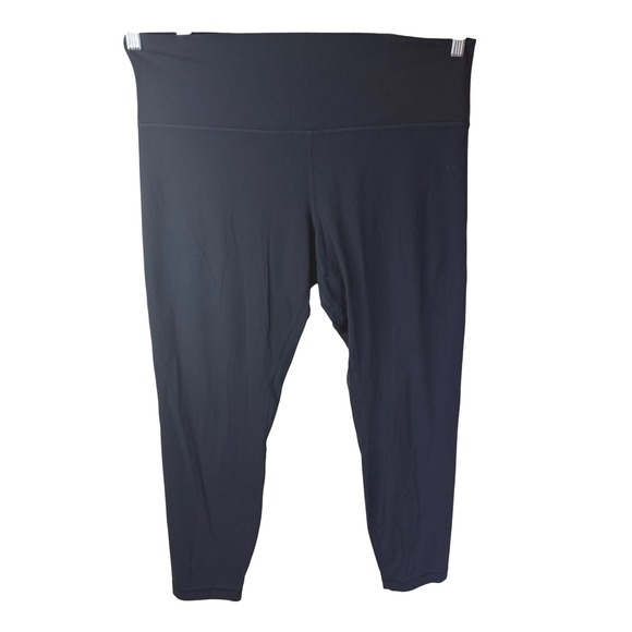 Lululemon Align Size 14 Black High Rise 25" Yoga Workout Leggings Activewear - Picture 1 of 6